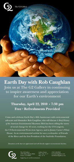 Earth Day at the G2 Gallery
