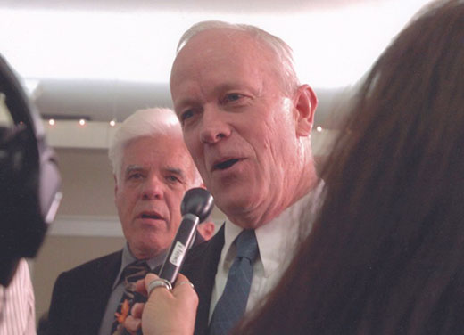 Rob Caughlan (left) and Jerry McNerney 2006
